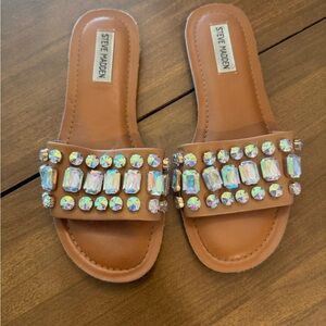 Steve Madden Jeweled Sandals